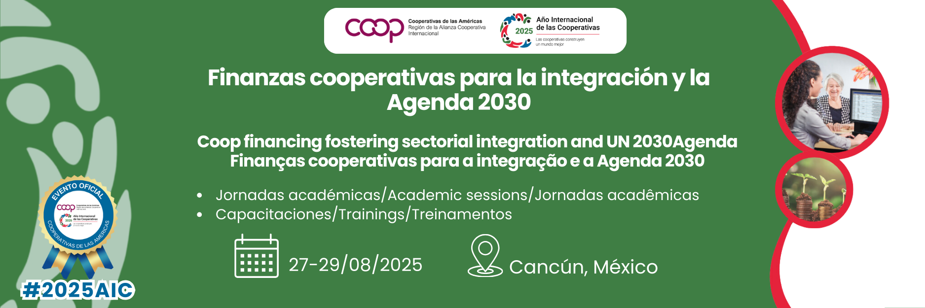 Finanzas cooperativas para la integración y la Agenda 2030