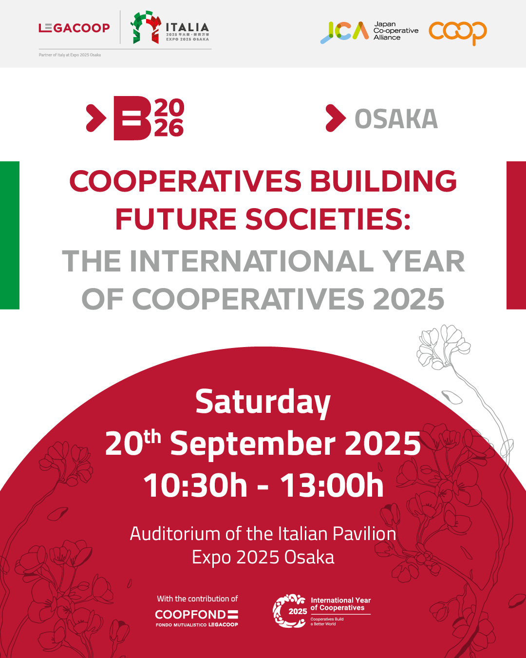 Cooperatives Building Future Societies: The International Year of Cooperatives